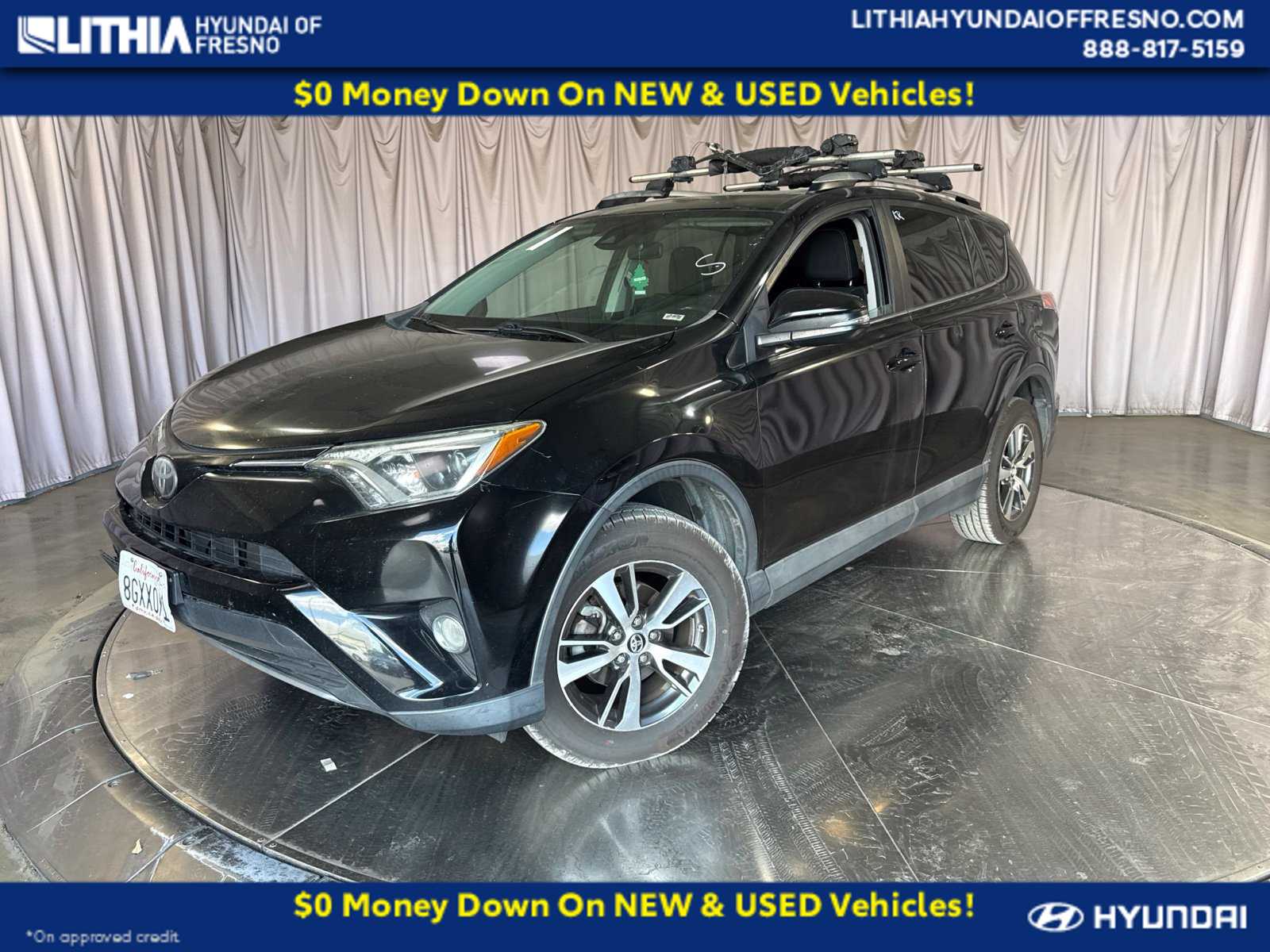 2018 Toyota RAV4 SUV Black For Sale in Fresno C