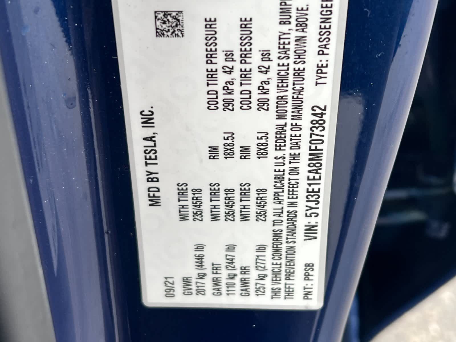 Thumbnail: 2021 Tesla Model 3 - 29