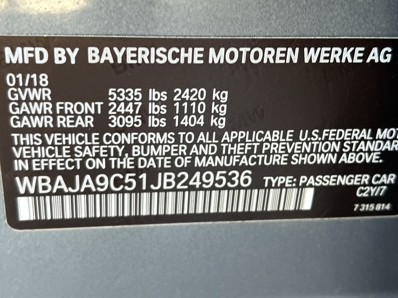 Thumbnail: 2018 BMW 5 Series - 30