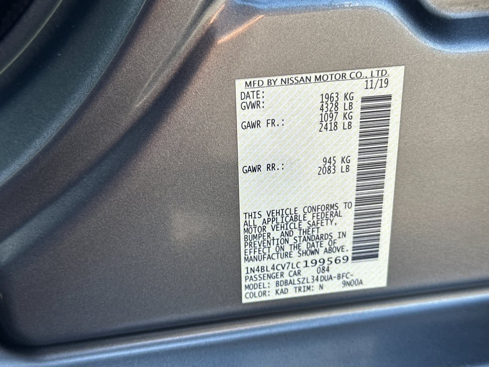 Thumbnail: 2020 Nissan Altima - 28