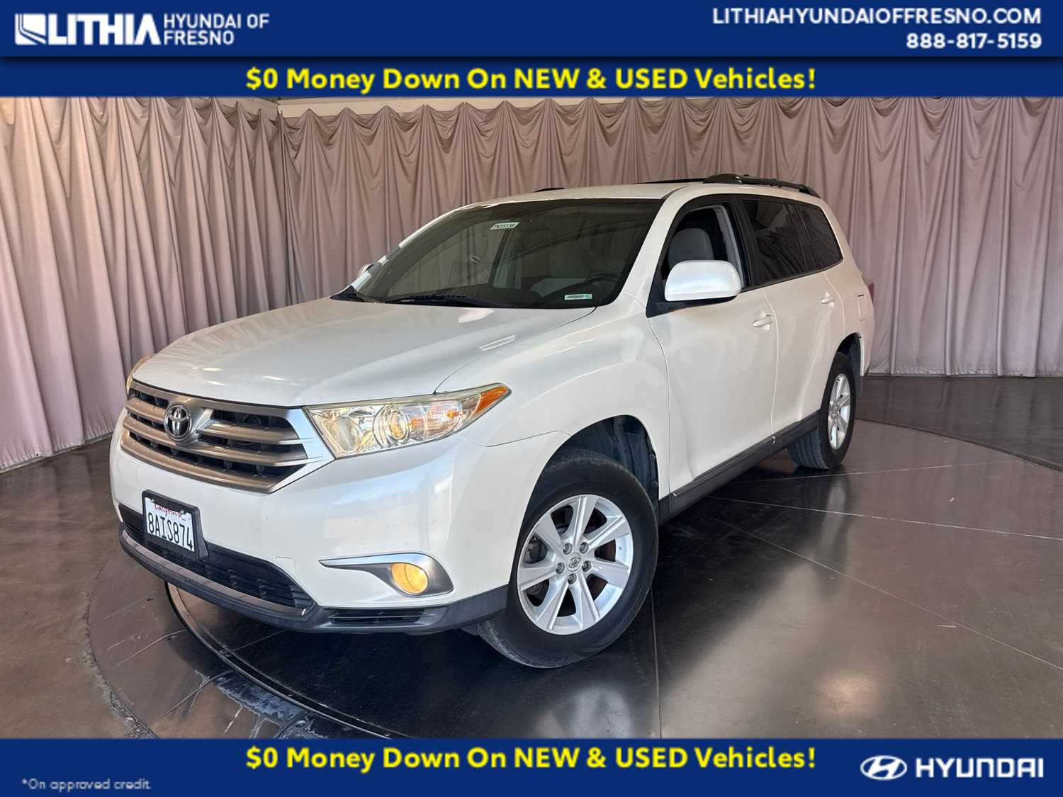 2013 Toyota Highlander Plus -
                  Fresno, CA