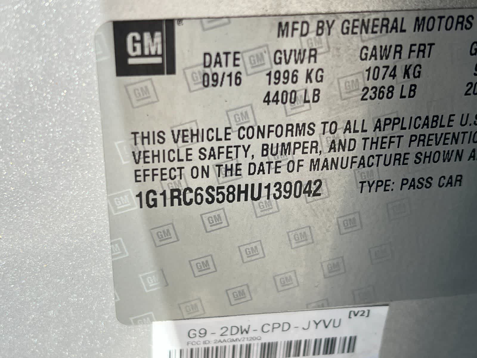 Thumbnail: 2017 Chevrolet Volt - 30