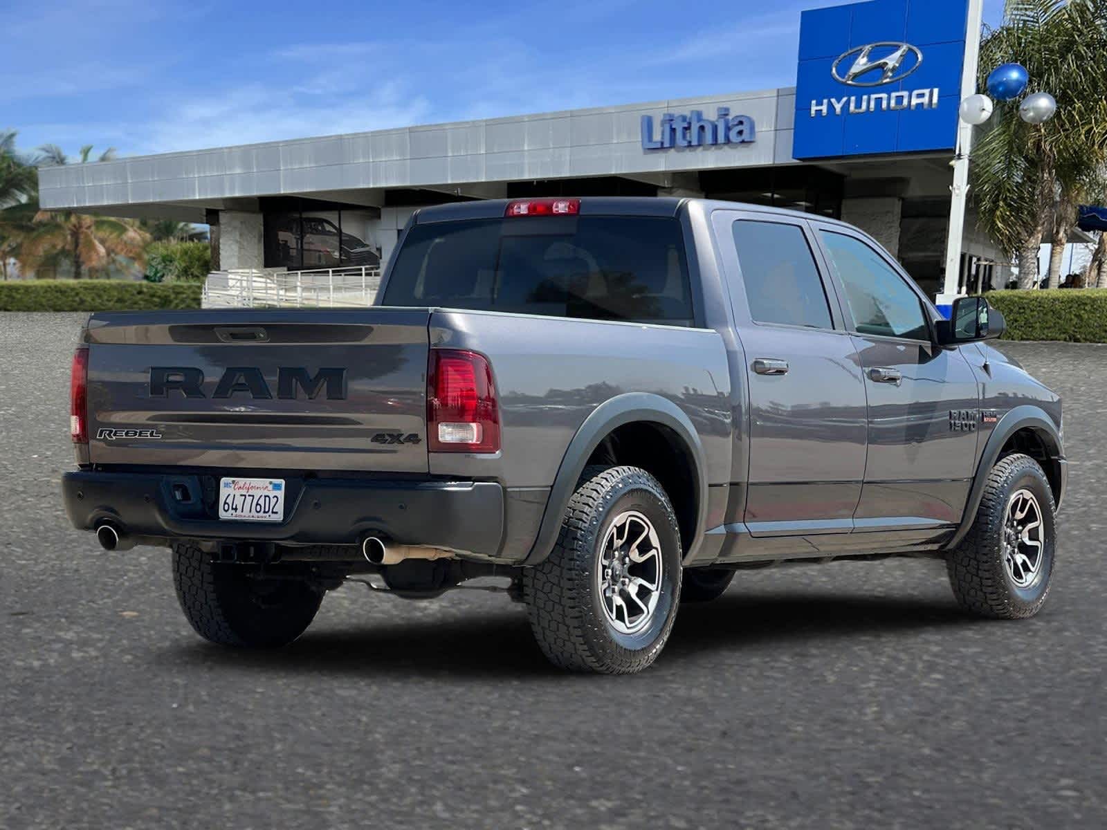 Used 2017 RAM Ram 1500 Pickup Rebel with VIN 1C6RR7YT8HS538036 for sale in Fresno, CA