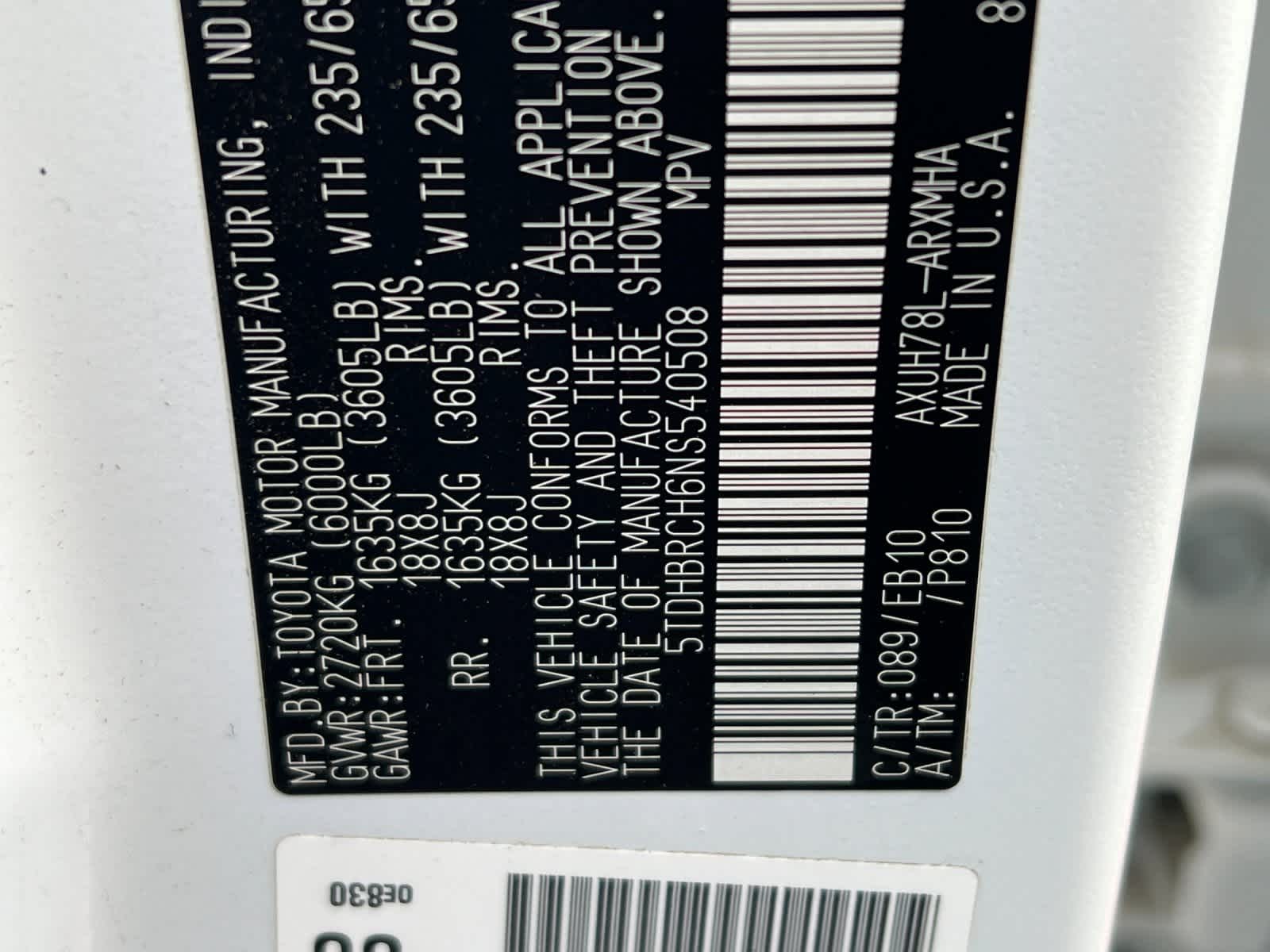 Thumbnail: 2022 Toyota Highlander - 32