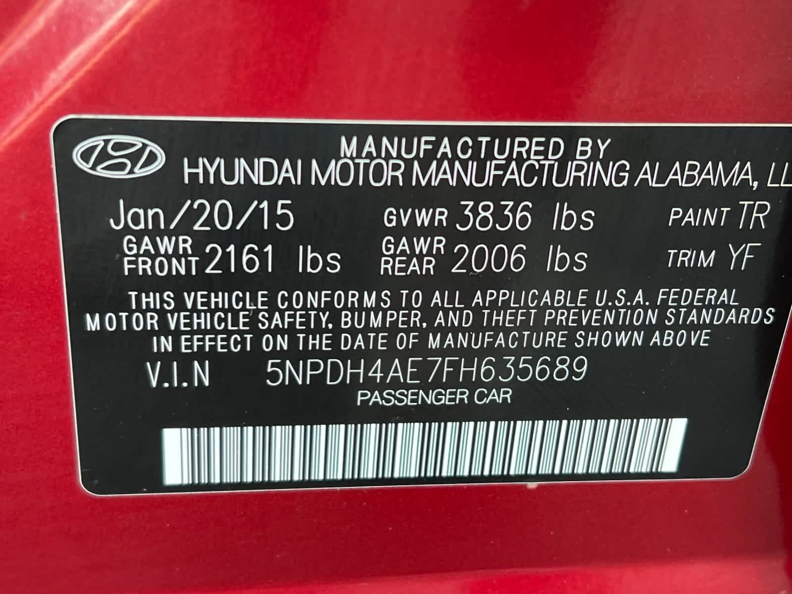 Thumbnail: 2015 Hyundai Elantra - 27