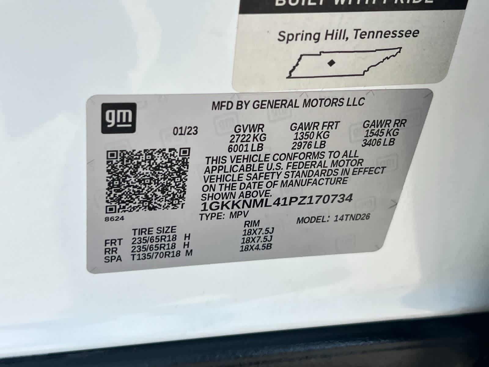 Thumbnail: 2023 GMC Acadia - 33