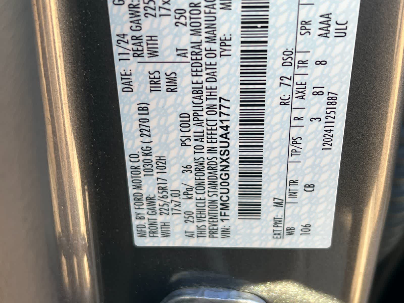 Thumbnail: 2025 Ford Escape - 30