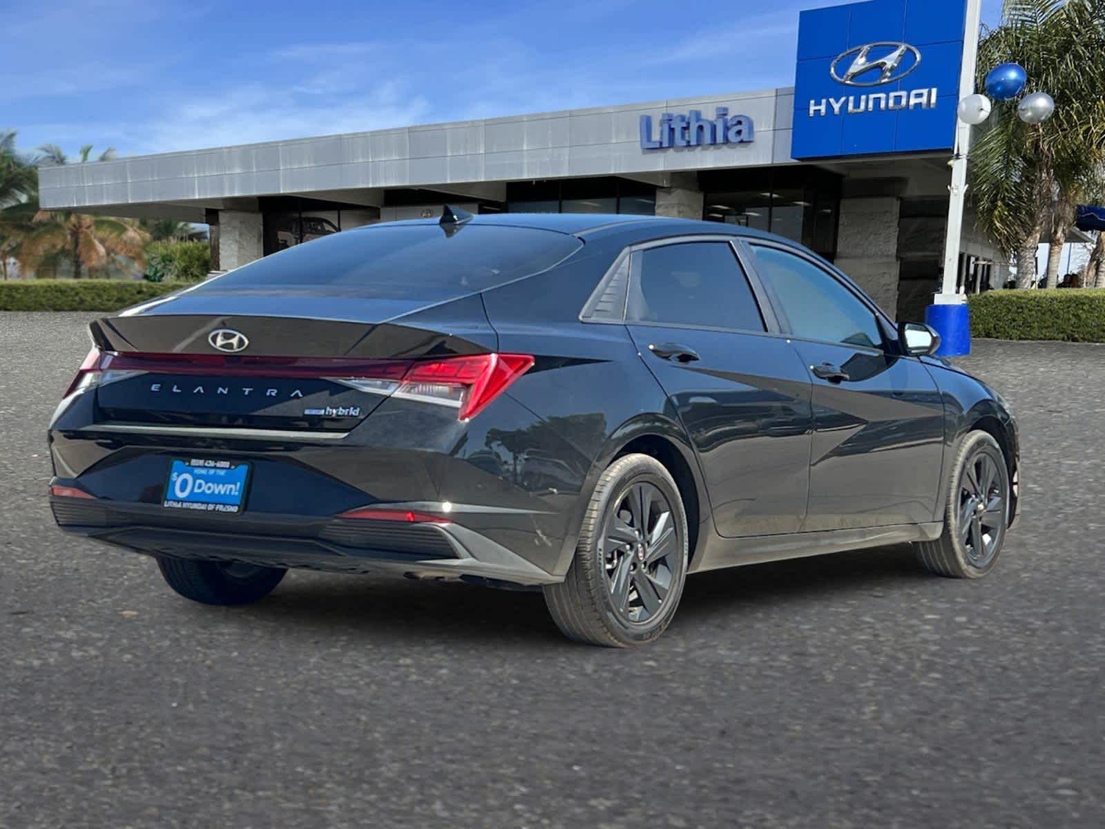 Certified 2022 Hyundai Elantra Blue with VIN KMHLM4AJ0NU028473 for sale in Fresno, CA