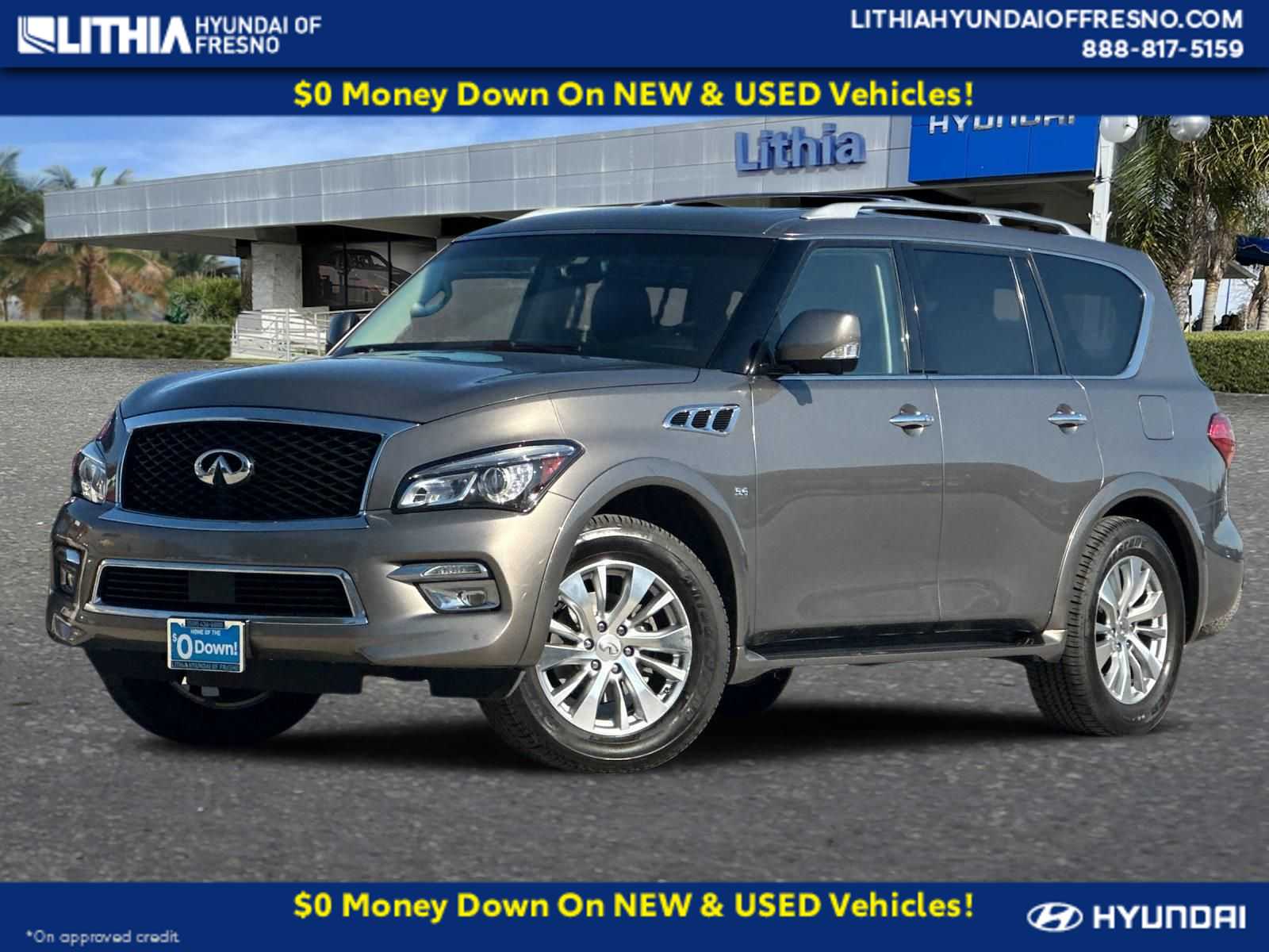 2016 INFINITI QX80  -
                  Fresno, CA
