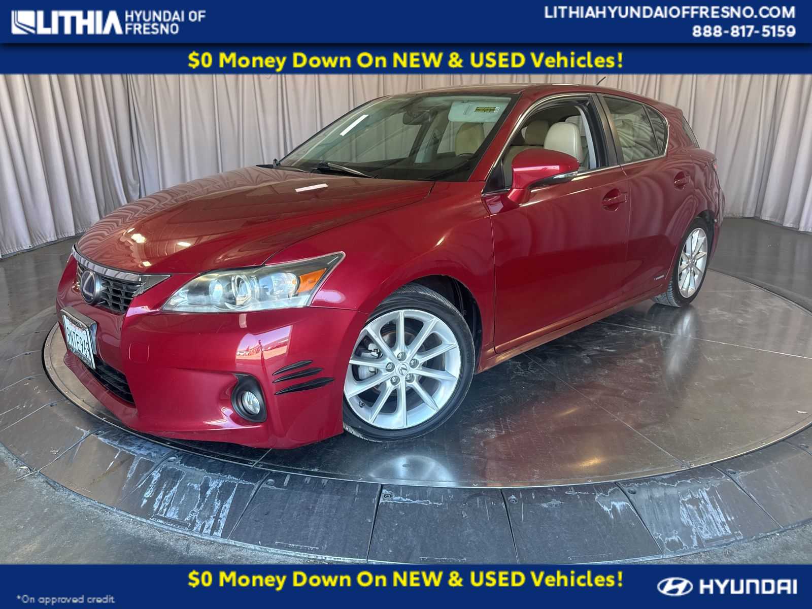 2012 Lexus CT 200h -
                  Fresno, CA