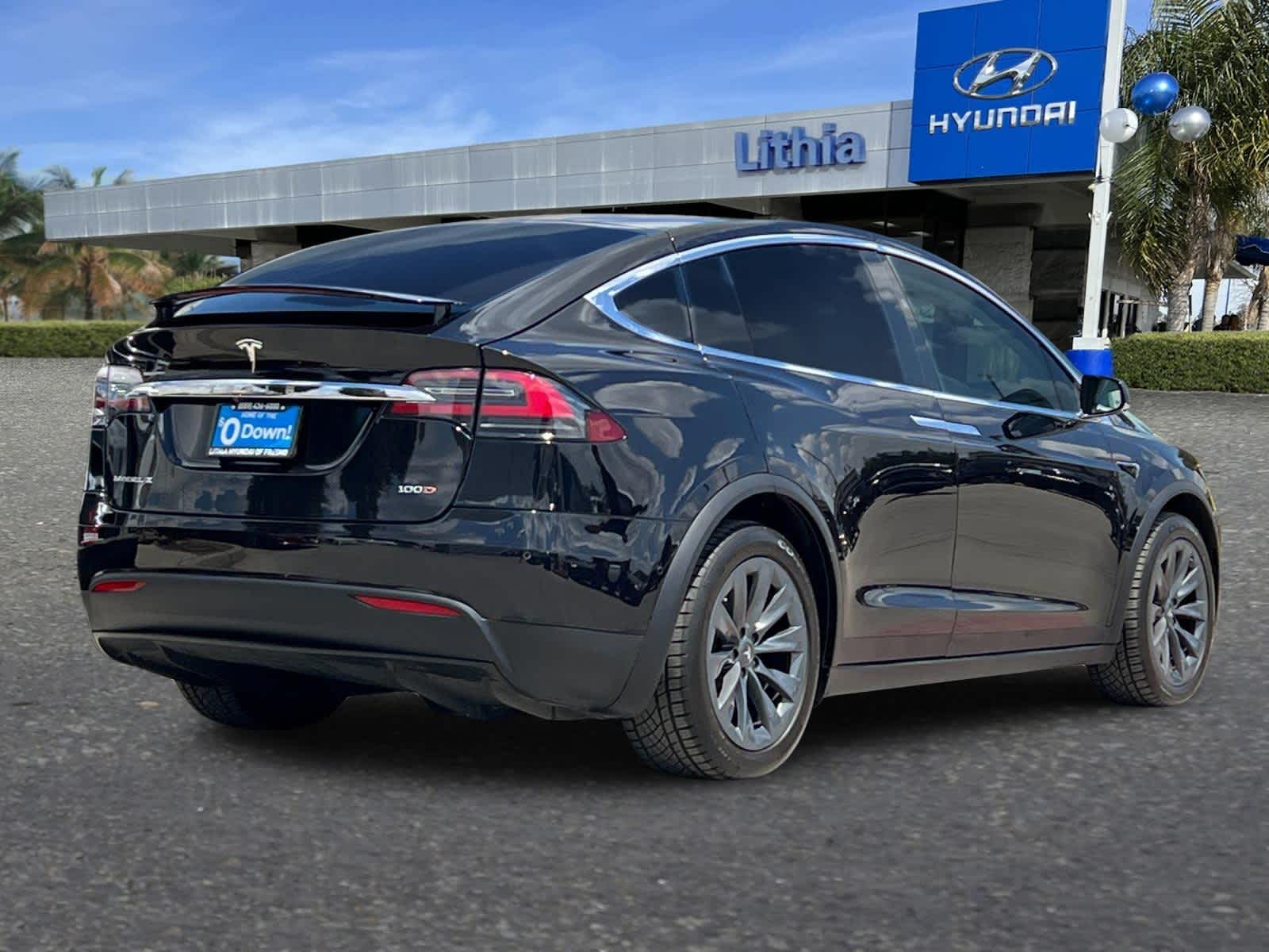 Used 2017 Tesla Model X 100D with VIN 5YJXCBE28HF066238 for sale in Fresno, CA