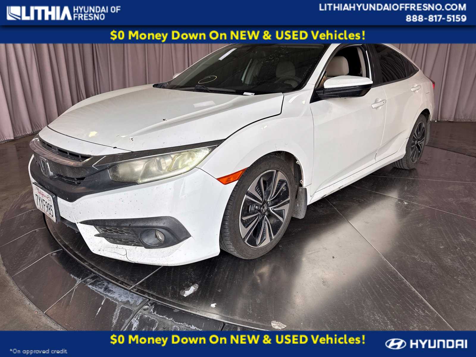 Used 2017 Honda Civic EX-T Sedan