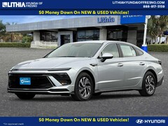 2026 Hyundai Sonata Hybrid Blue Sedan