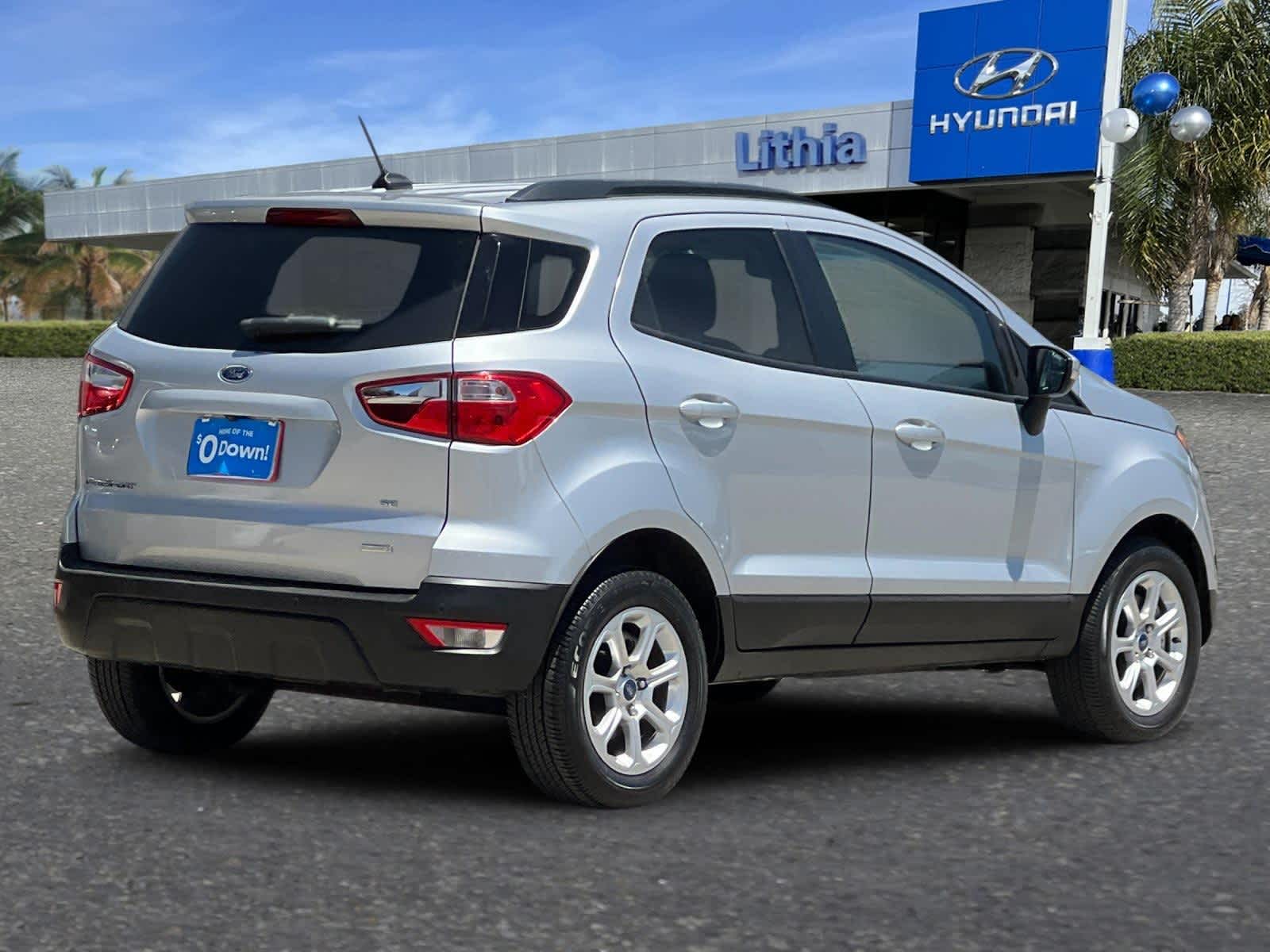 Used 2020 Ford Ecosport SE with VIN MAJ3S2GE2LC348377 for sale in Fresno, CA