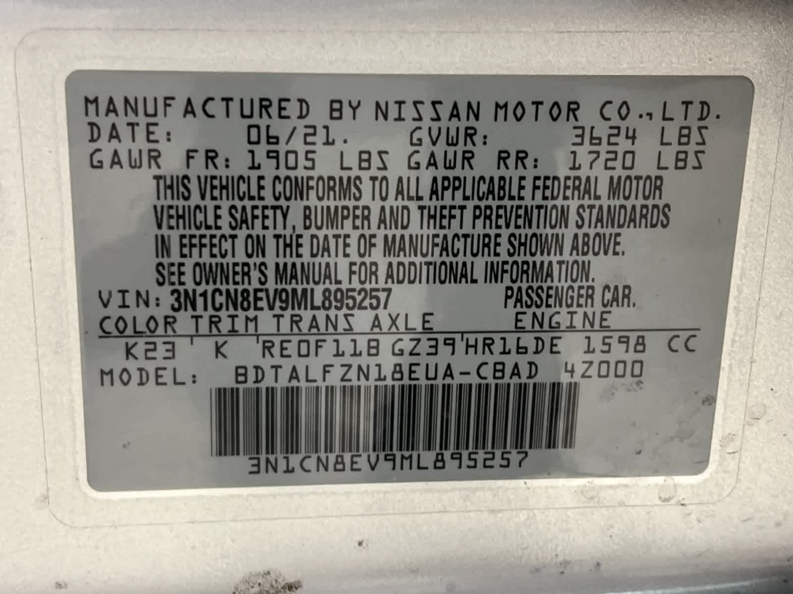 Thumbnail: 2021 Nissan Versa - 29