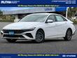New 2026 Hyundai Elantra Hybrid Blue Sedan