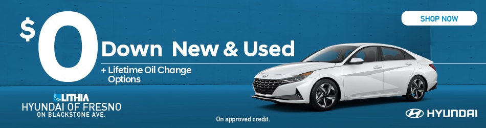 $0 Down & Lifetime Oil Change Options