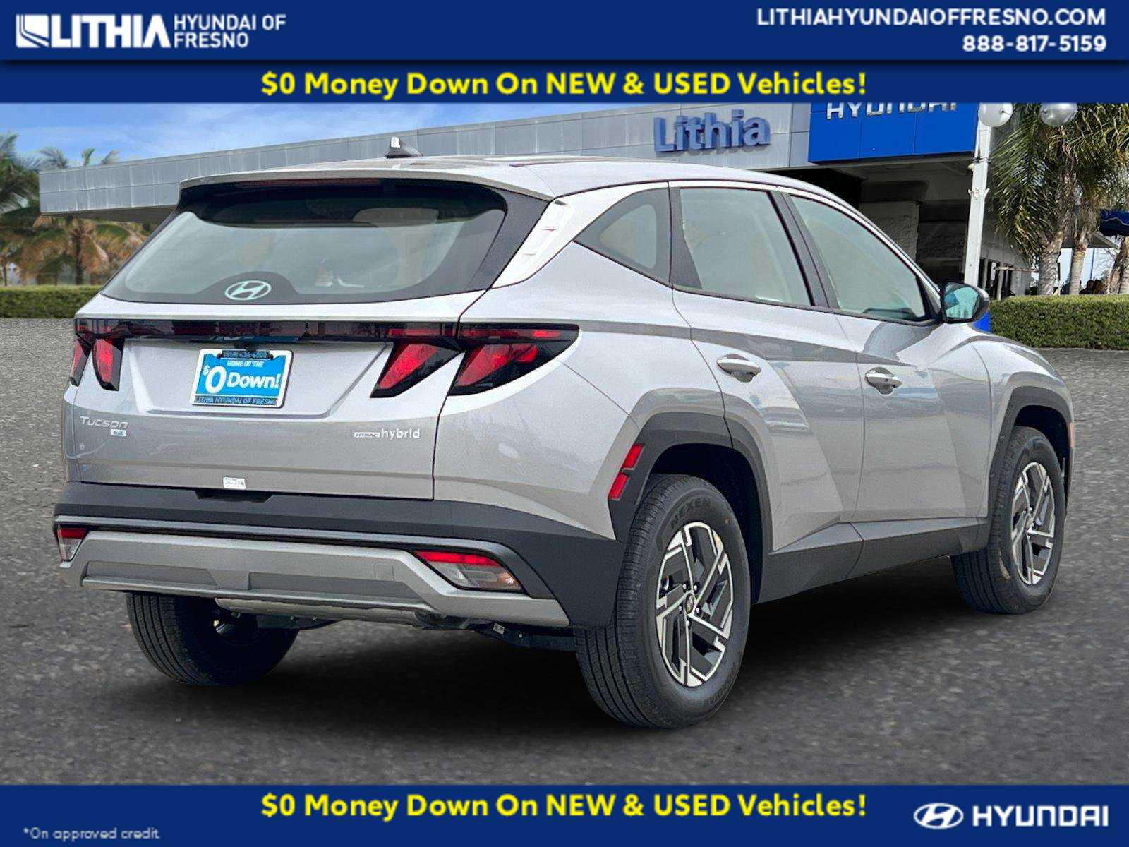 New 2026 Hyundai Tucson Hybrid Blue SUV