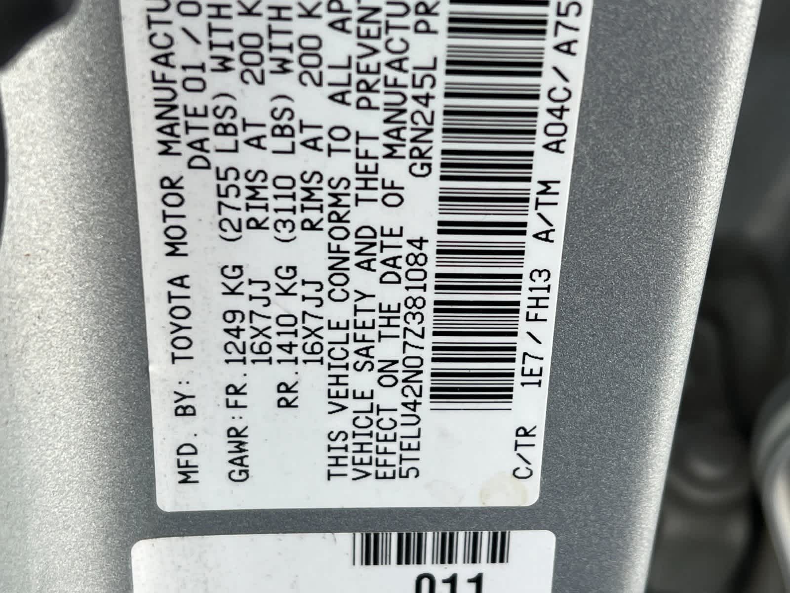 Thumbnail: 2007 Toyota Tacoma - 28