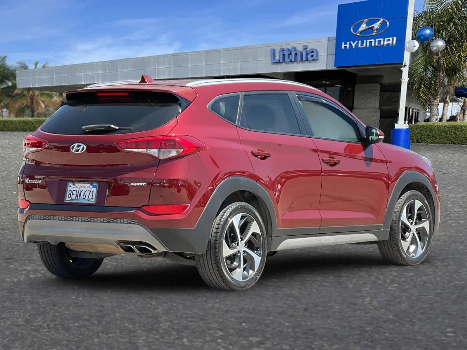 Used 2018 Hyundai Tucson Sport with VIN KM8J33AL5JU818044 for sale in Fresno, CA