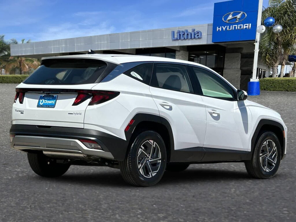 New 2026 Hyundai Tucson Hybrid Blue SUV