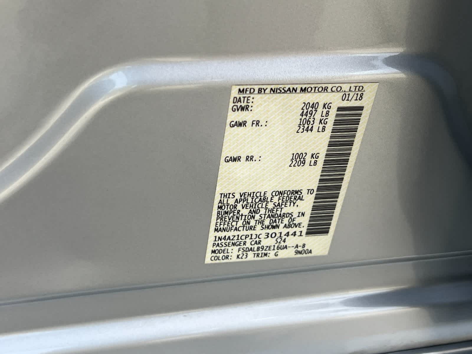 Thumbnail: 2018 Nissan Leaf - 30