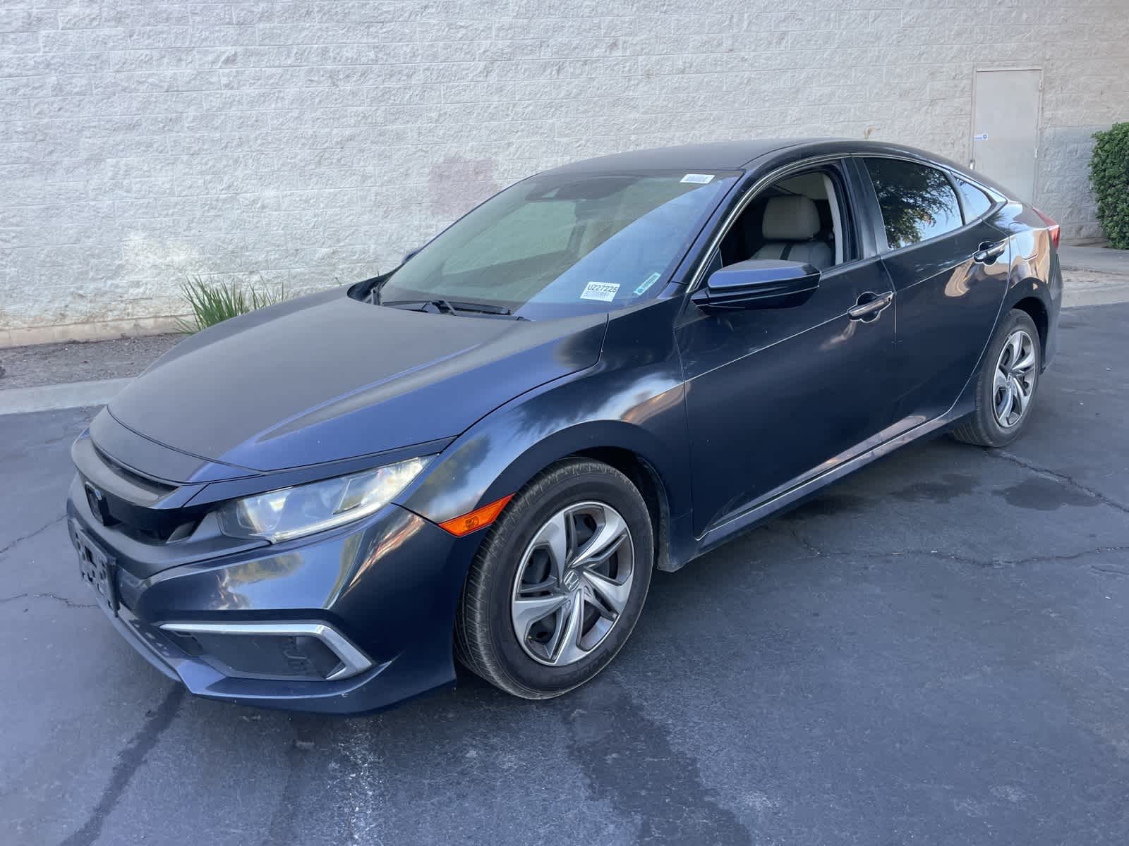 Used 2019 Honda Civic LX with VIN 2HGFC2F63KH508777 for sale in Fresno, CA