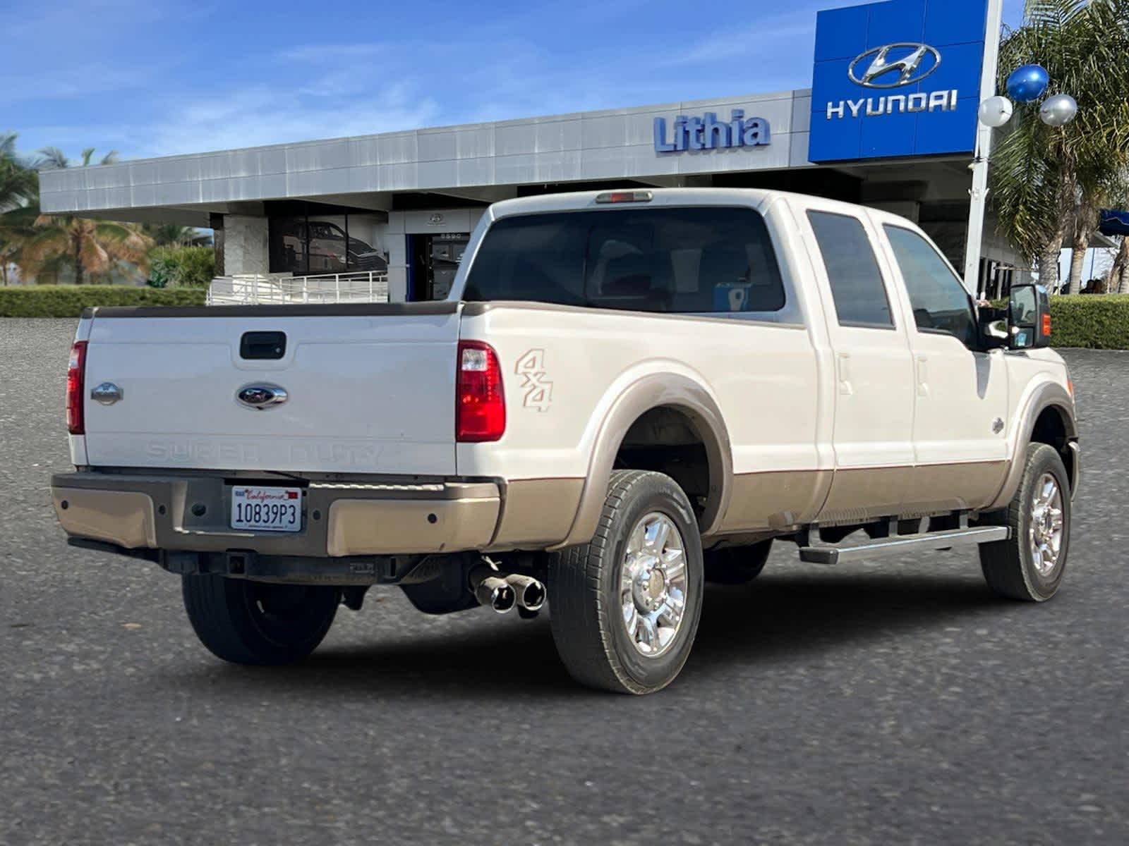 Used 2013 Ford F-350 Super Duty Platinum with VIN 1FT8W3BT5DEA98316 for sale in Fresno, CA