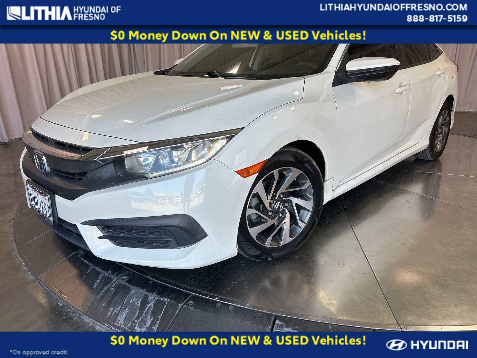 2017 Honda Civic EX Hero Image