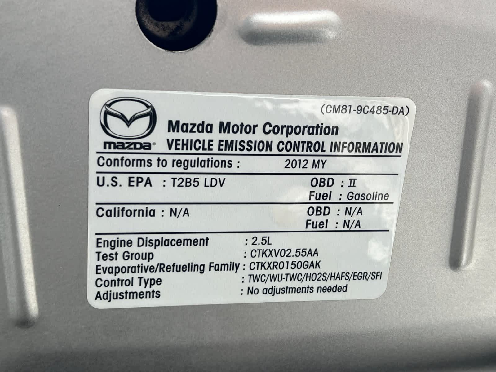 Thumbnail: 2012 Mazda Mazda6 - 26