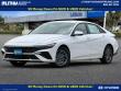 New 2026 Hyundai Elantra Hybrid Blue Sedan