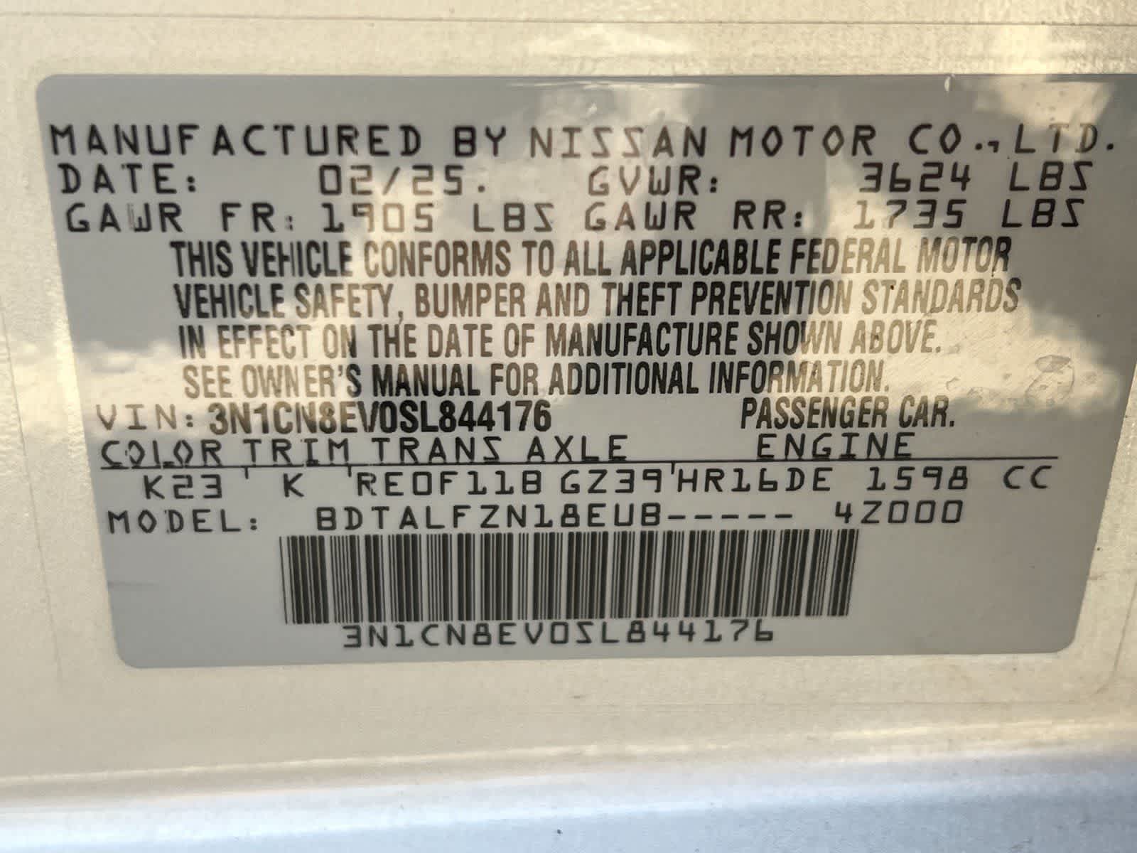 Thumbnail: 2025 Nissan Versa - 28
