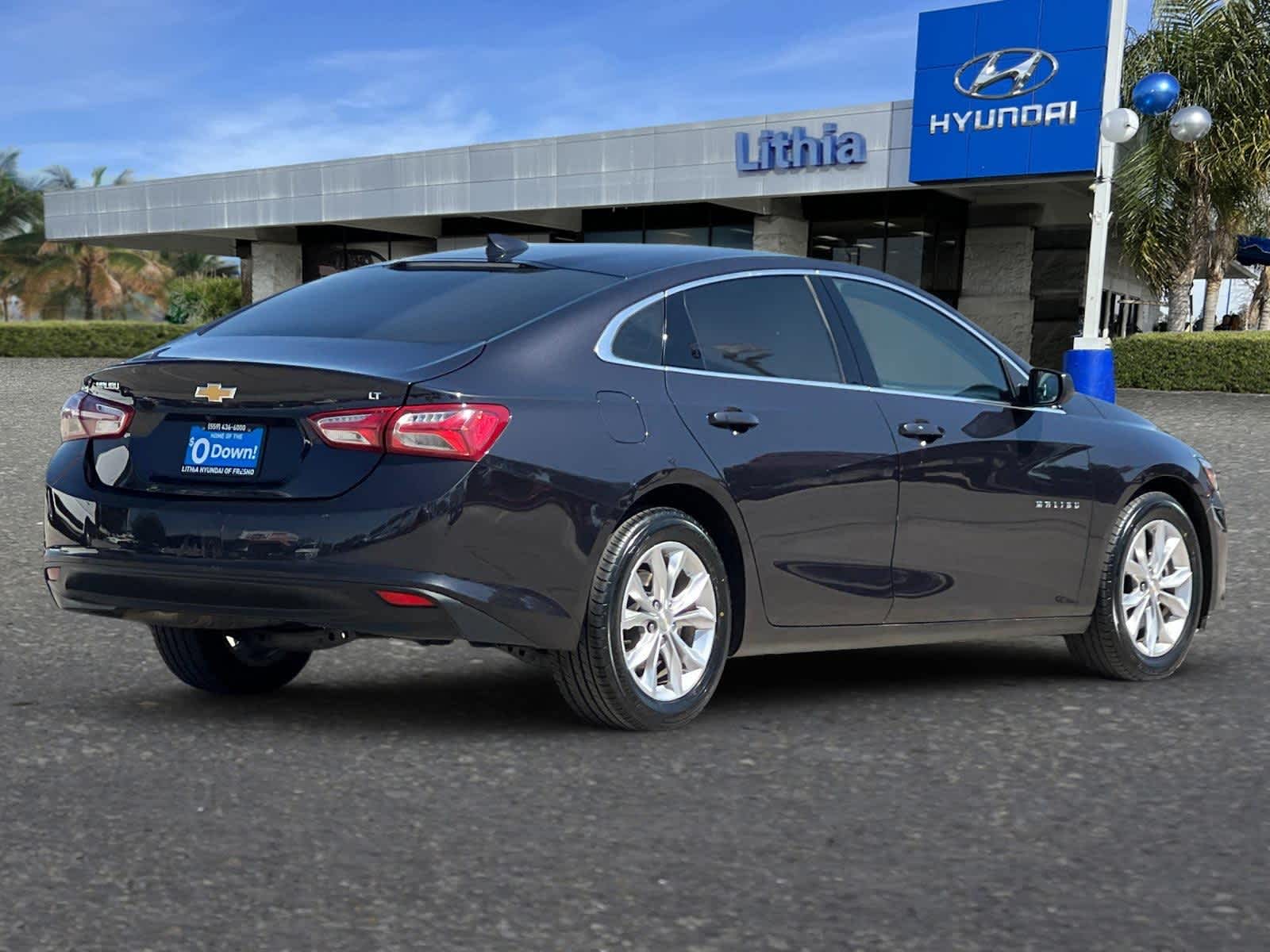 Used 2022 Chevrolet Malibu 1LT with VIN 1G1ZD5ST3NF155638 for sale in Fresno, CA