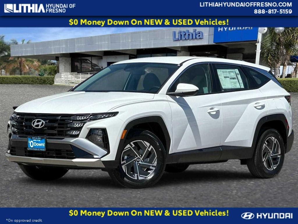 New 2026 Hyundai Tucson Hybrid Blue SUV