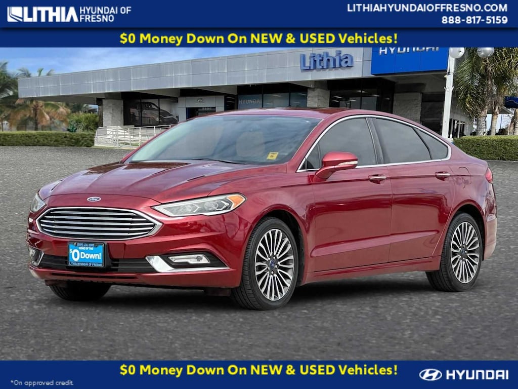 Used 2017 Ford Fusion SE Sedan