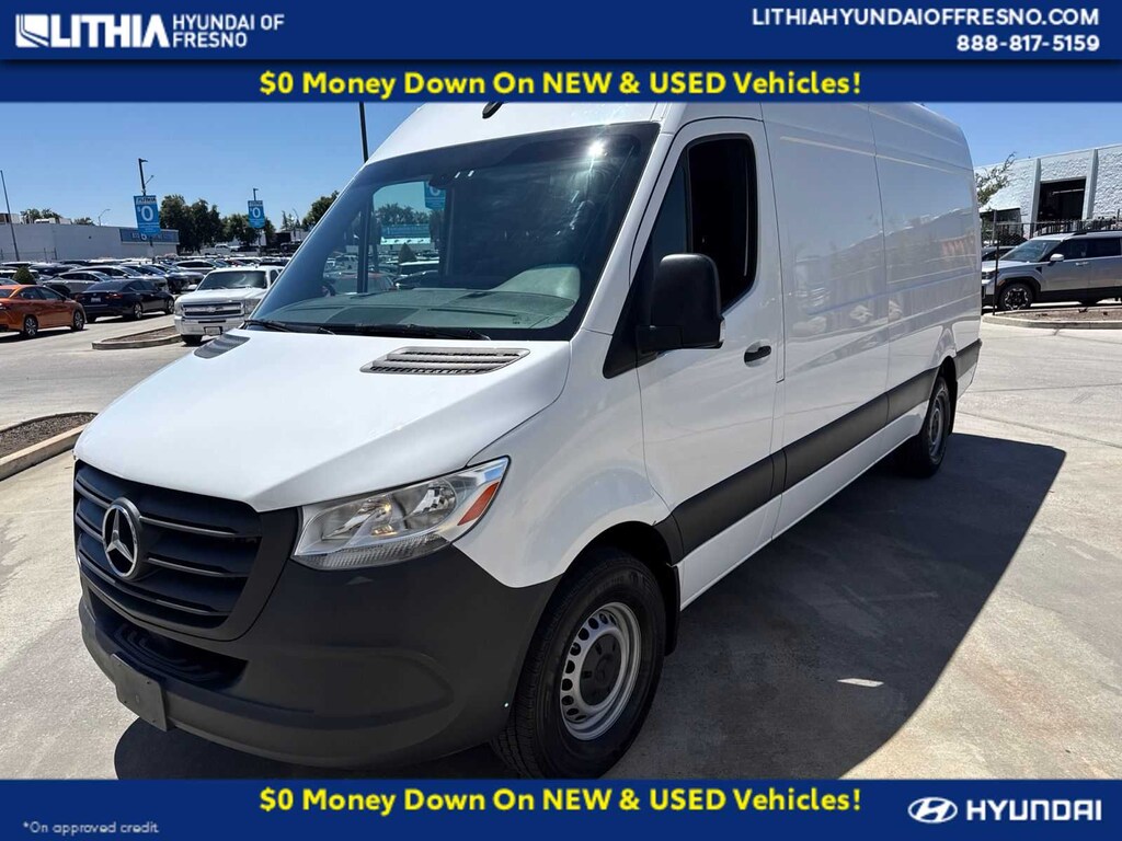 Used 2023 Mercedes-Benz Sprinter 2500 High Roof 4-Cyl Diesel HO Van Cargo Van