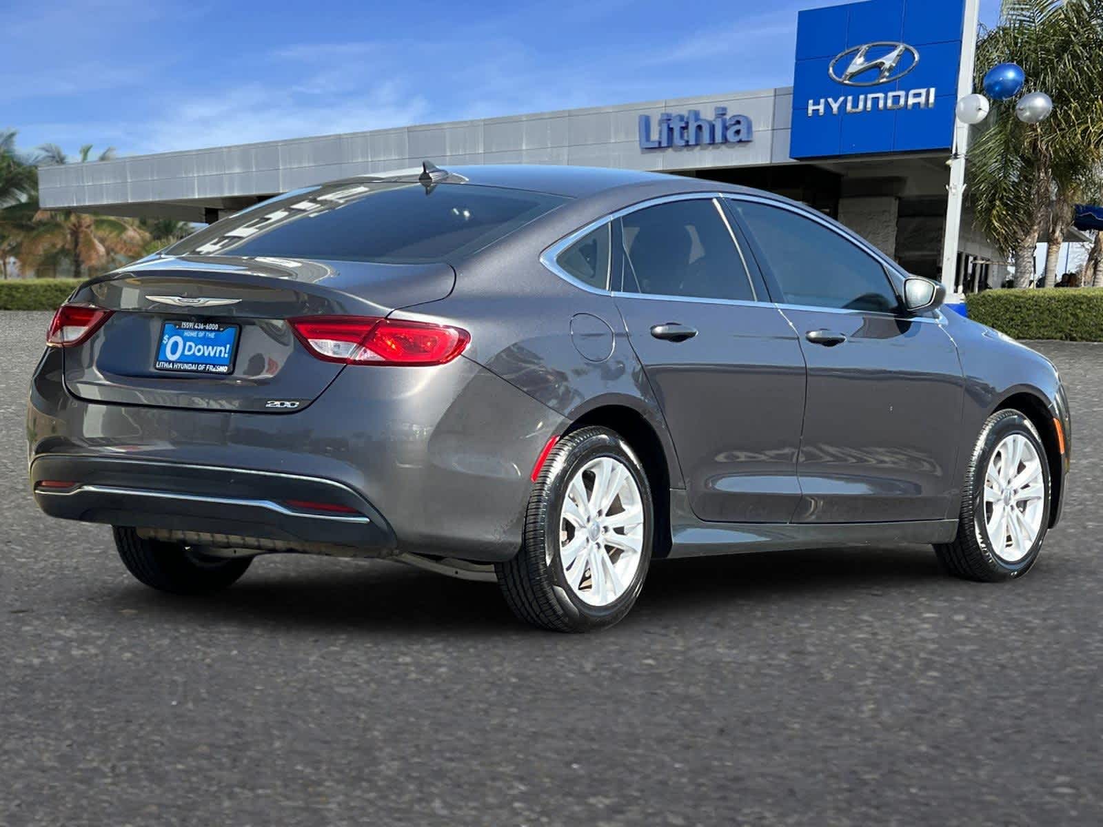 Used 2016 Chrysler 200 Limited with VIN 1C3CCCAB4GN101226 for sale in Fresno, CA