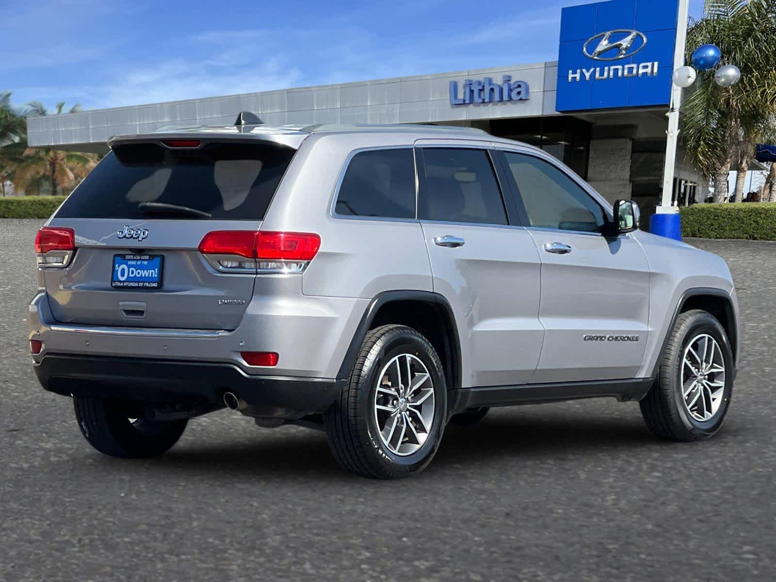 Used 2018 Jeep Grand Cherokee Limited with VIN 1C4RJEBG8JC513721 for sale in Fresno, CA