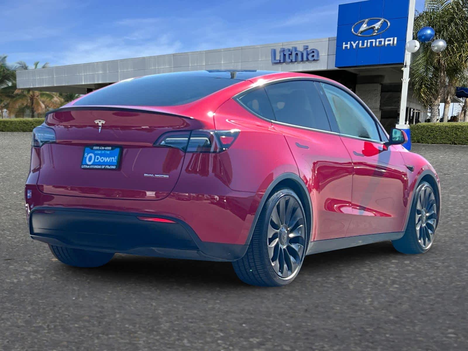 Used 2022 Tesla Model Y Performance with VIN 7SAYGDEF0NF561426 for sale in Fresno, CA