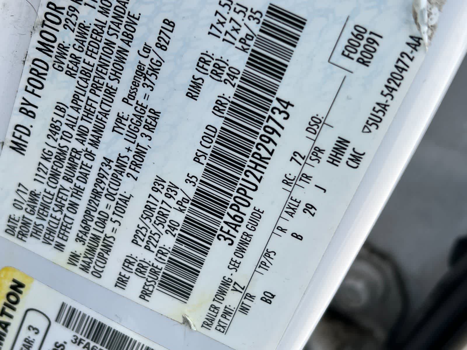 Thumbnail: 2017 Ford Fusion - 32