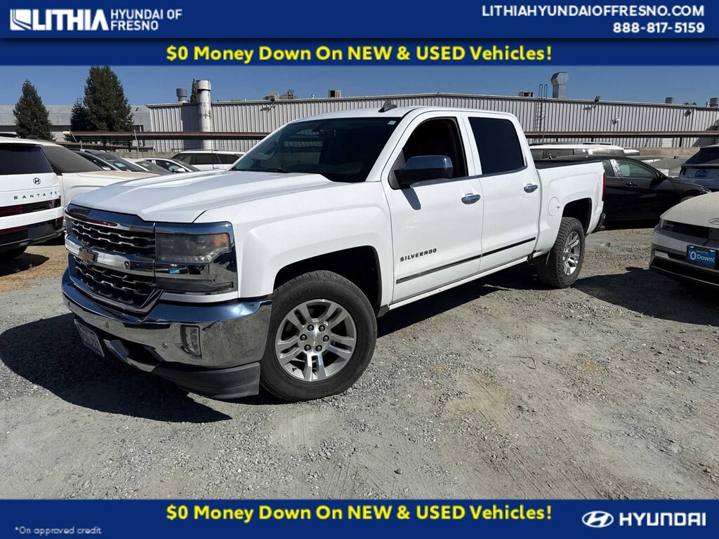 Used 2016 Chevrolet Silverado 1500 LTZ w/1LZ Truck Crew Cab