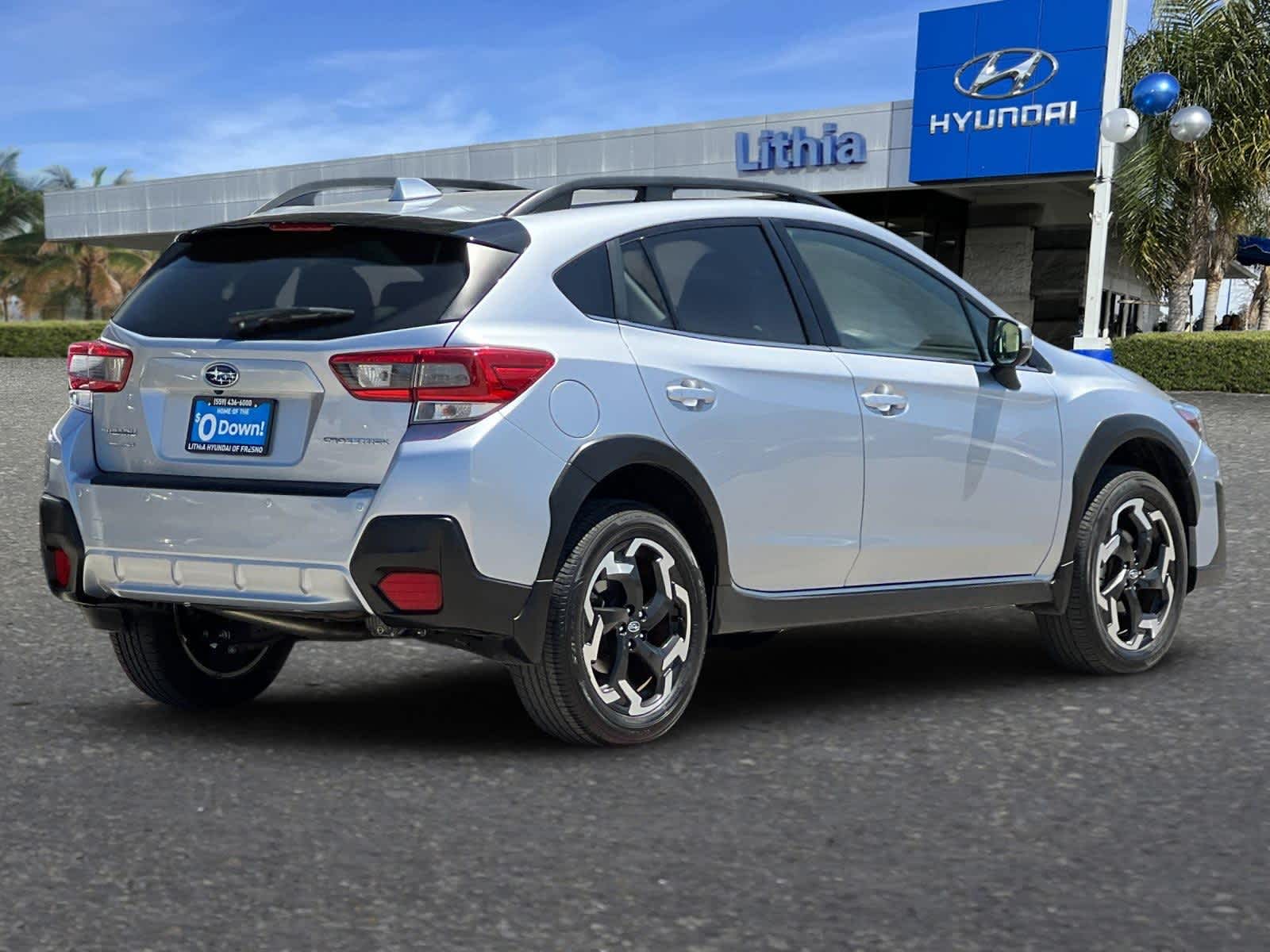 Used 2022 Subaru Crosstrek Limited with VIN JF2GTHNC2NH287598 for sale in Fresno, CA