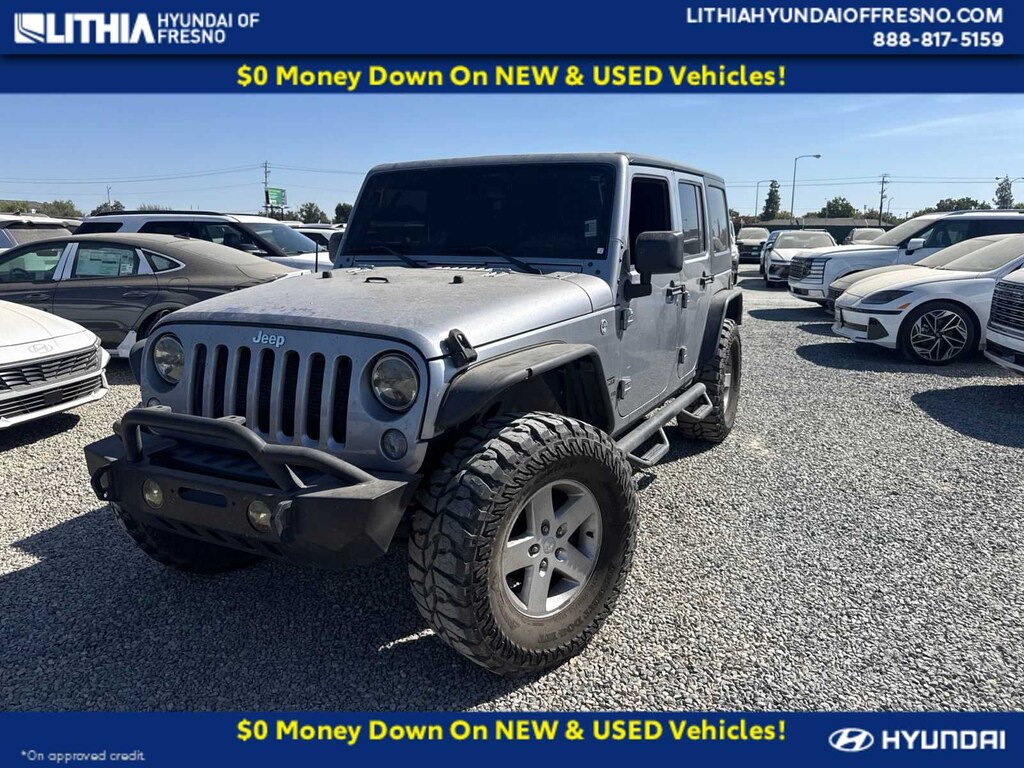 Used 2017 Jeep Wrangler JK Unlimited Sport 4x4 SUV