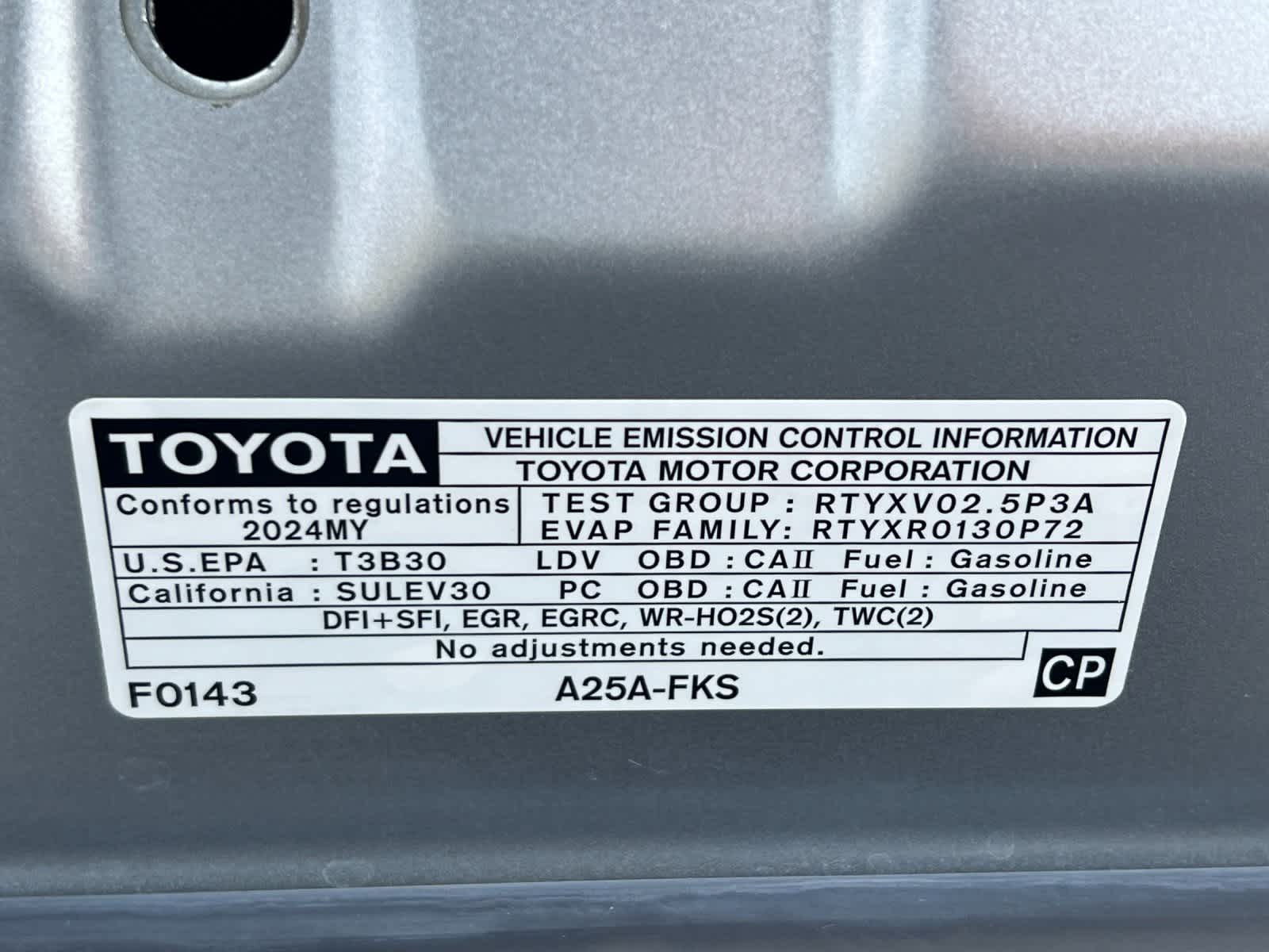 2024 Toyota Camry LE 26