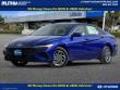New 2025 Hyundai Elantra Hybrid Blue Sedan