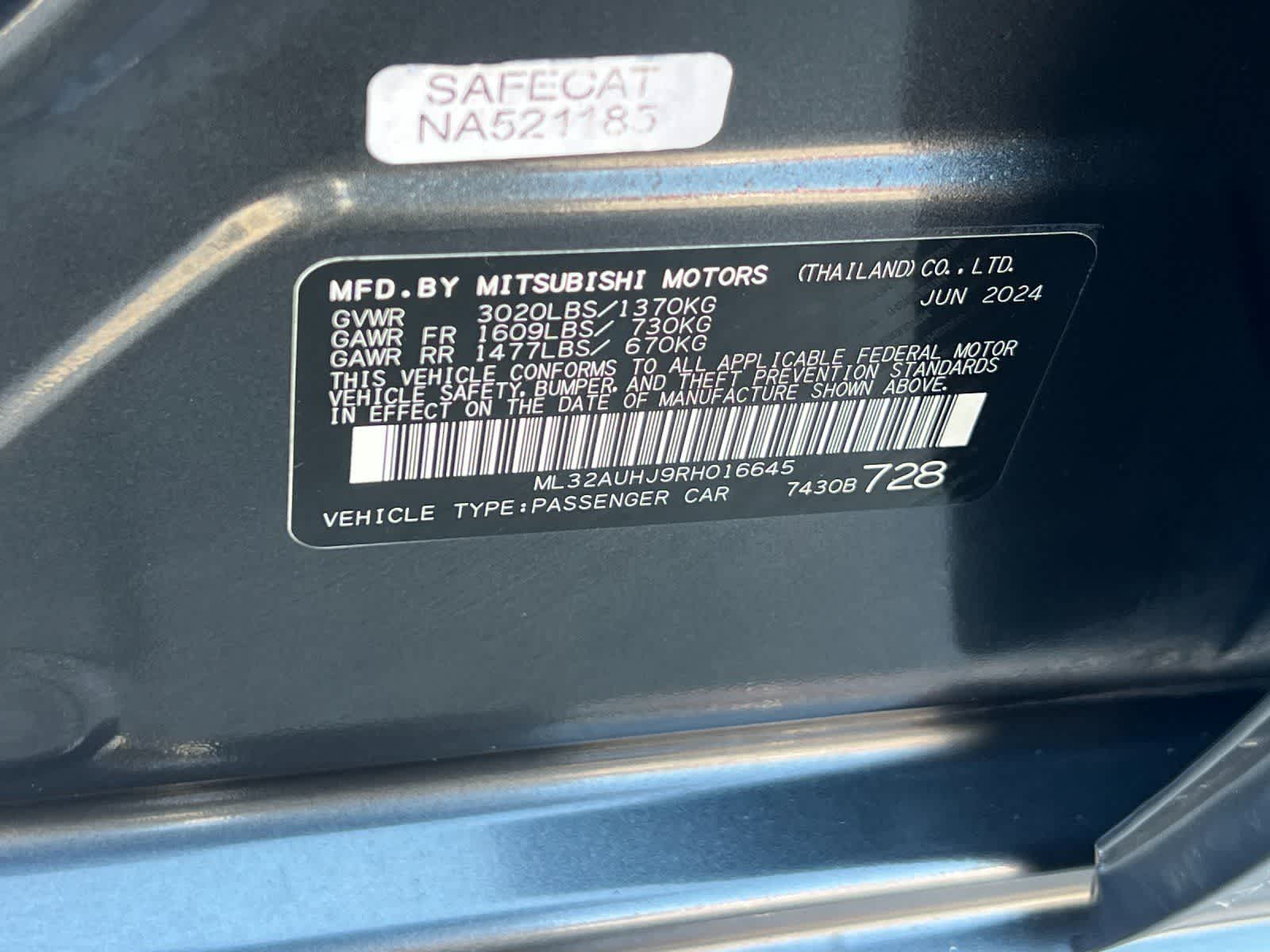 Thumbnail: 2024 Mitsubishi Mirage - 30