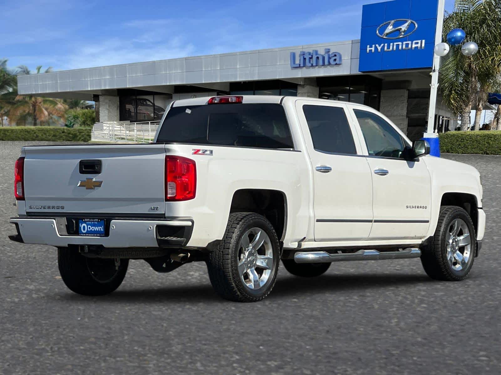Used 2017 Chevrolet Silverado 1500 LTZ Z71 with VIN 3GCUKSEC7HG442274 for sale in Fresno, CA