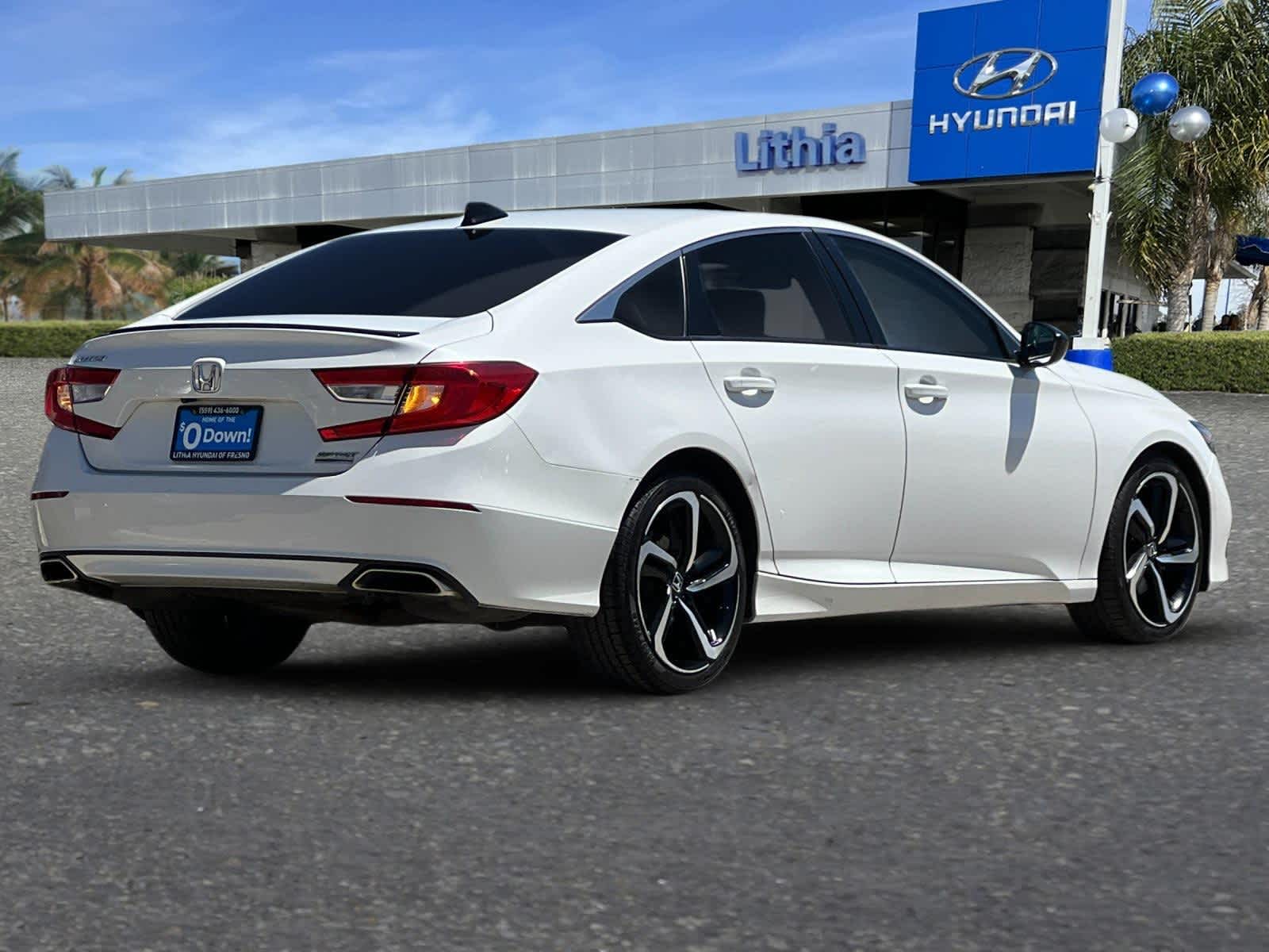 Used 2021 Honda Accord Sport SE with VIN 1HGCV1F44MA025290 for sale in Fresno, CA