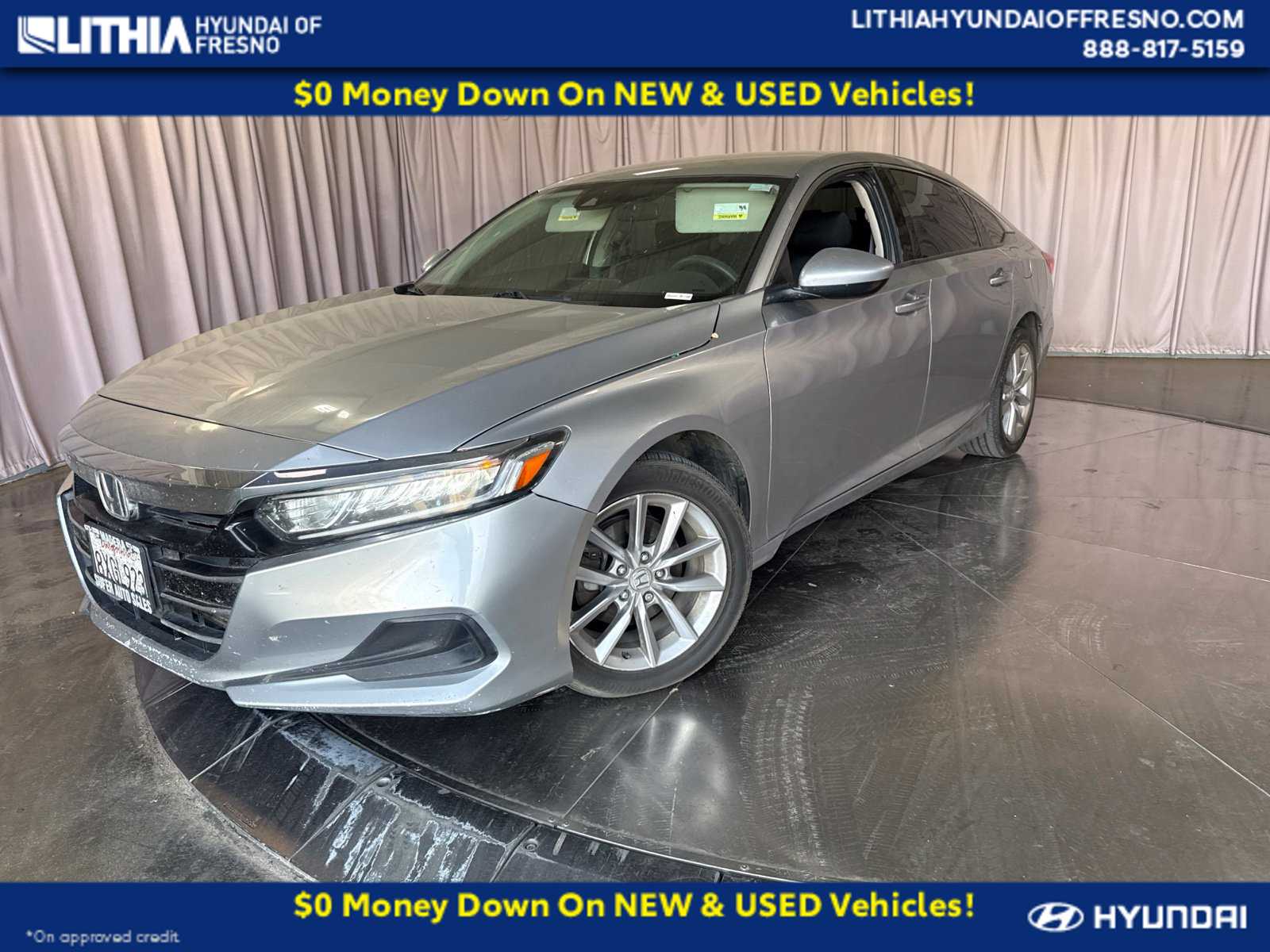 Used 2021 Honda Accord LX 1.5T Sedan