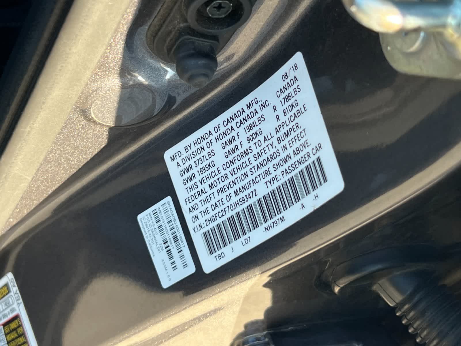 Thumbnail: 2018 Honda Civic - 30